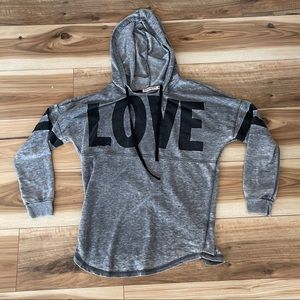 Chance or Fate ‘LOVE’ Drawstring Hoodie (NWOT)